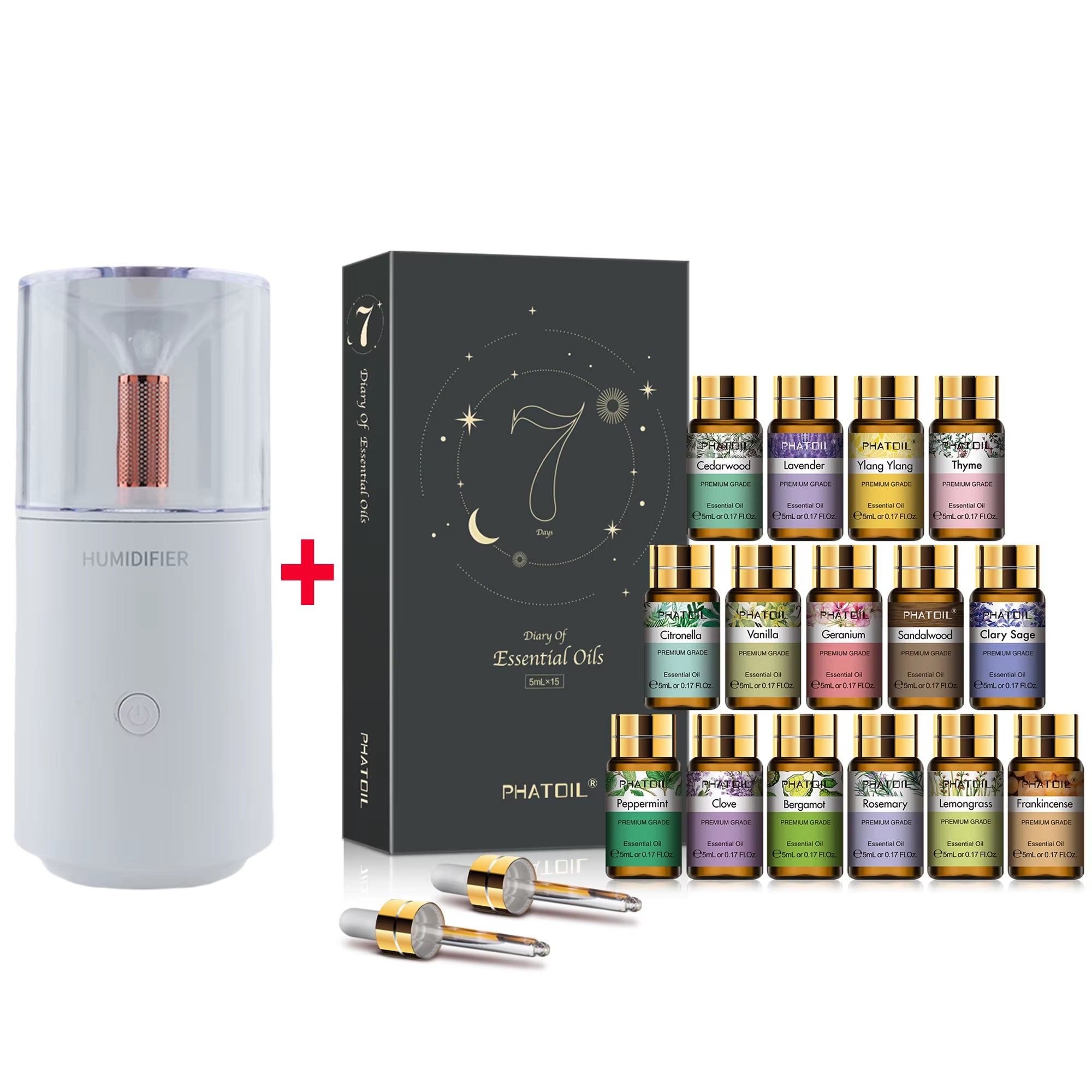 AromaDrive Mini Diffuser Set